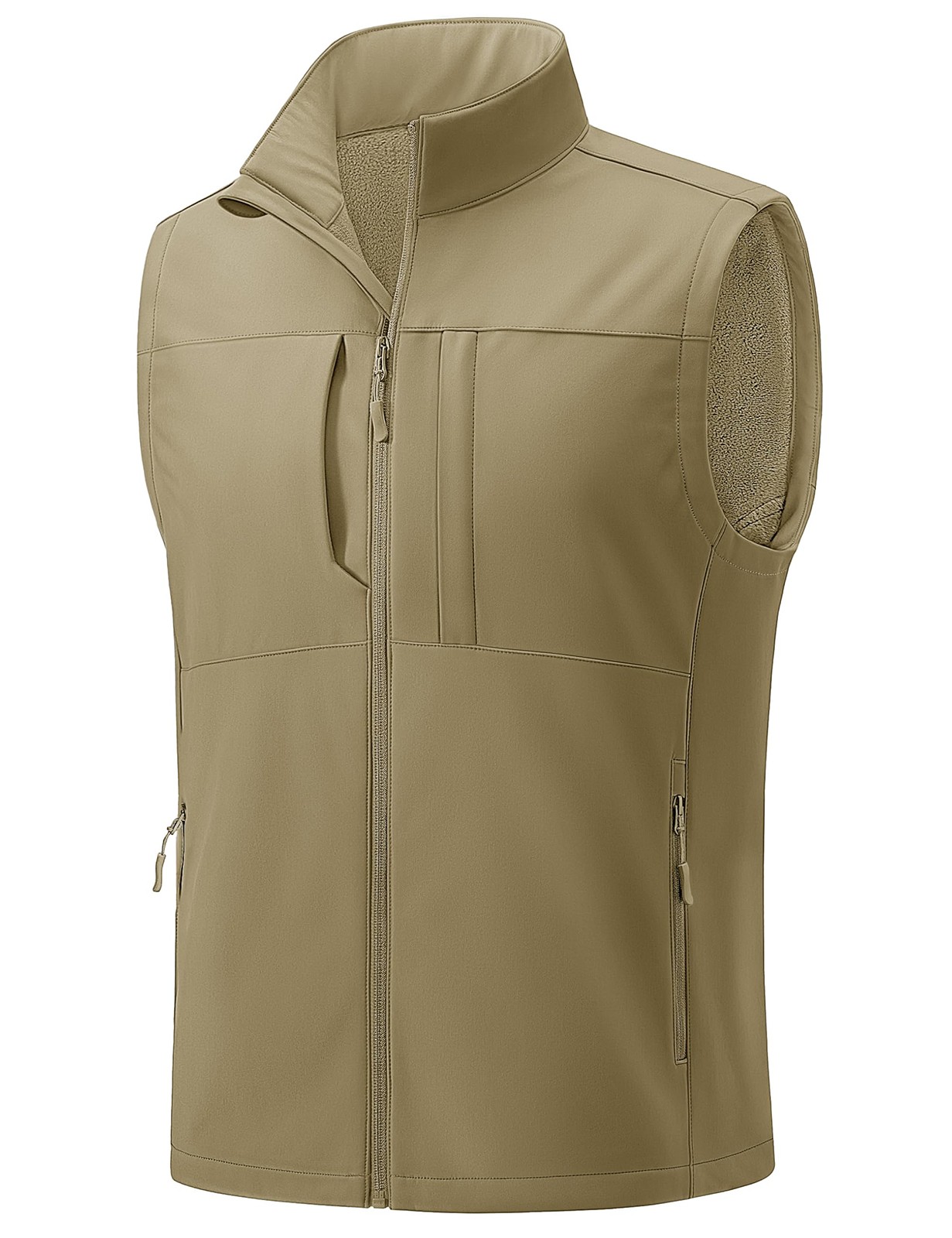 Mens Windproof Lightweight Vest Waterproof Softshell Sleeveless Fleece Jackets 9490₽