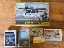 TAMIYA 61034 Grumman F4F-4 Wildcat - 1:48 + Zubehör
