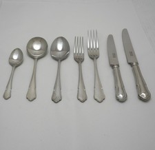 DUBARRY Pattern Gararrd London Stainless Steel Cutlery 7 Piece Place Setting