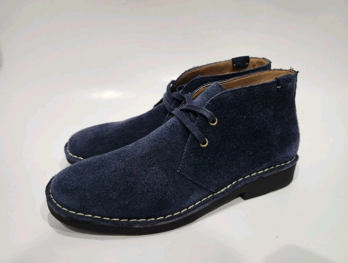 Polo Ralph Lauren Blue Suede Boots for Men for sale | eBay