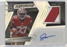 2017 Panini Spectra Aspiring 274/299 Joe Williams #APA-JW Patch Auto 5w7