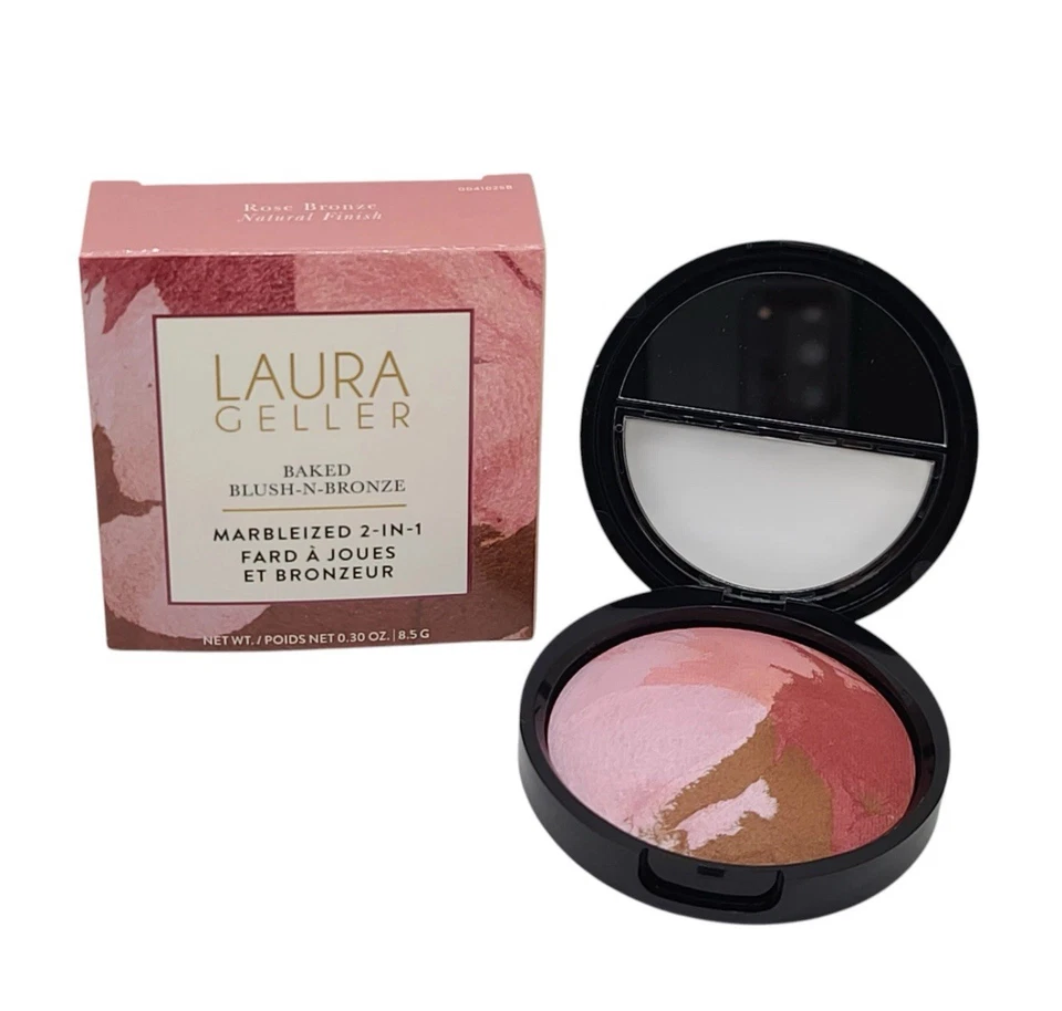 Laura Geller Baked Blush-n-Bronze Marbleized 2-in-1 - Rose Bronze 0.30oz/8.5g - Image 2 of 2