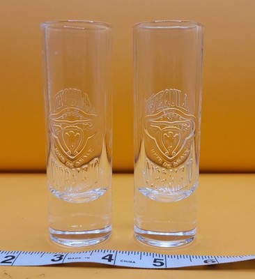 Two Vintage Shot Glasses Corralejo Tequila Corralejo 100% De Agave
