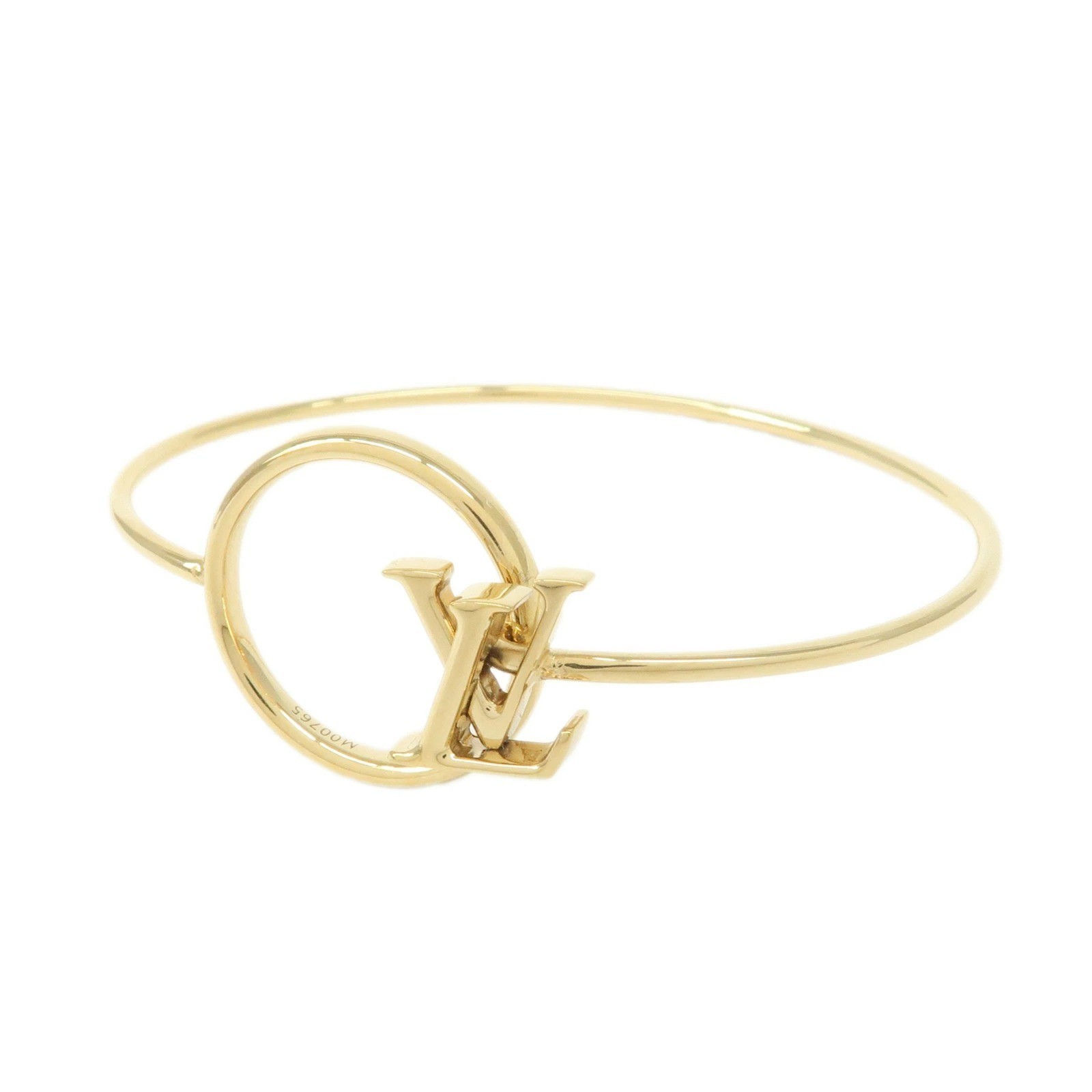 Auth Louis Vuitton LV Eclipse Rigid Bangle Bracel… - image 6