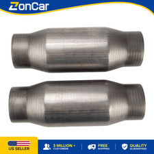 Pair 2 Universal 3 Inch Catalytic Converter 410300 High Flow Performance Epa Pair 2 Universal 3 Inch Catalytic Converter 410300 High Flow Performance Epa