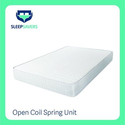 Weißer Memory Foam Hybrid ROLLED VERPACKT NEU ULTRA