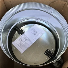 EWC 12 URD Motorized Damper, Steel, NEW in box Ma-nd5