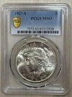 1927-S $1 Peace Dollar PCGS MS63