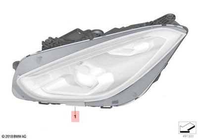  Z4 ヘッドライト　G29 Genuine BMW Z4 G29 Z4 20i 30i Roadster Headlight Led Ahl High