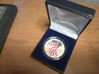 2000 American Eagle Silver Dollar In Full Color with COA