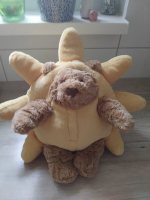 Orginal Jellycat Bartholomew Bear Sun Outfit plüsch mit Etikett unbespielt Neu