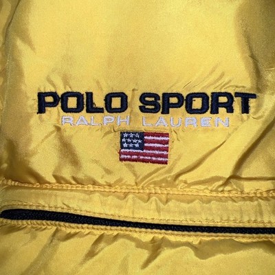 VTG 90s Polo Ralph Lauren Polo Sport Packable Down Puffer Jacket