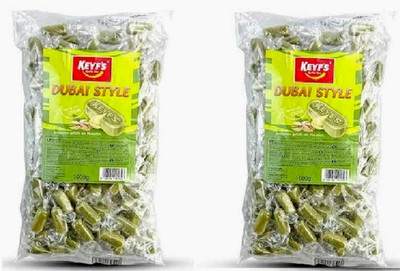 Kamelle Dubai Style Bonbons 2 kg gefüllt m Pistazien Wurfartikel Wurfmaterial