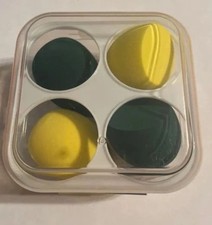 Beauty Blender sponges with case Yellow Green