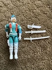 Hasbro GI Joe 1991 Bushido Snow Ninja Force Figure W/ Weapons Not Complete