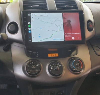 For 2007-2012 Toyota RAV4 Apple Carplay Car Stereo Radio GPS Android 13 JBL 64GB