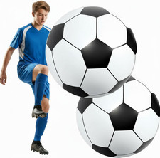 2 Pcs Inflatable Beach Soccer Ball 27" Giant Inflatable Football