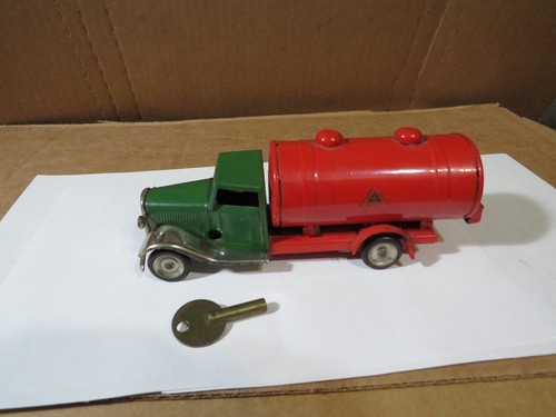 Vintage Minic Toy Tanker Truck Made In England w/key working | eBay