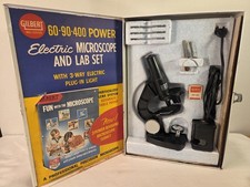 Vintage Gilbert Electric Microscope And Lab S...