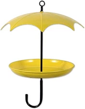 Sunset Vista 93315 Yellow Umbrella Bird Feeder, 10 inches High