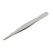 1Pcs 5 Special Toothed Tweezers Stainless Steel Tweezers Precise Grip Hook Head