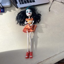 Monster High Skelita Calaveras Scarnival Day of the Dead Top Zustand Box5