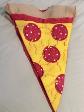 Handmade pizza costume for child