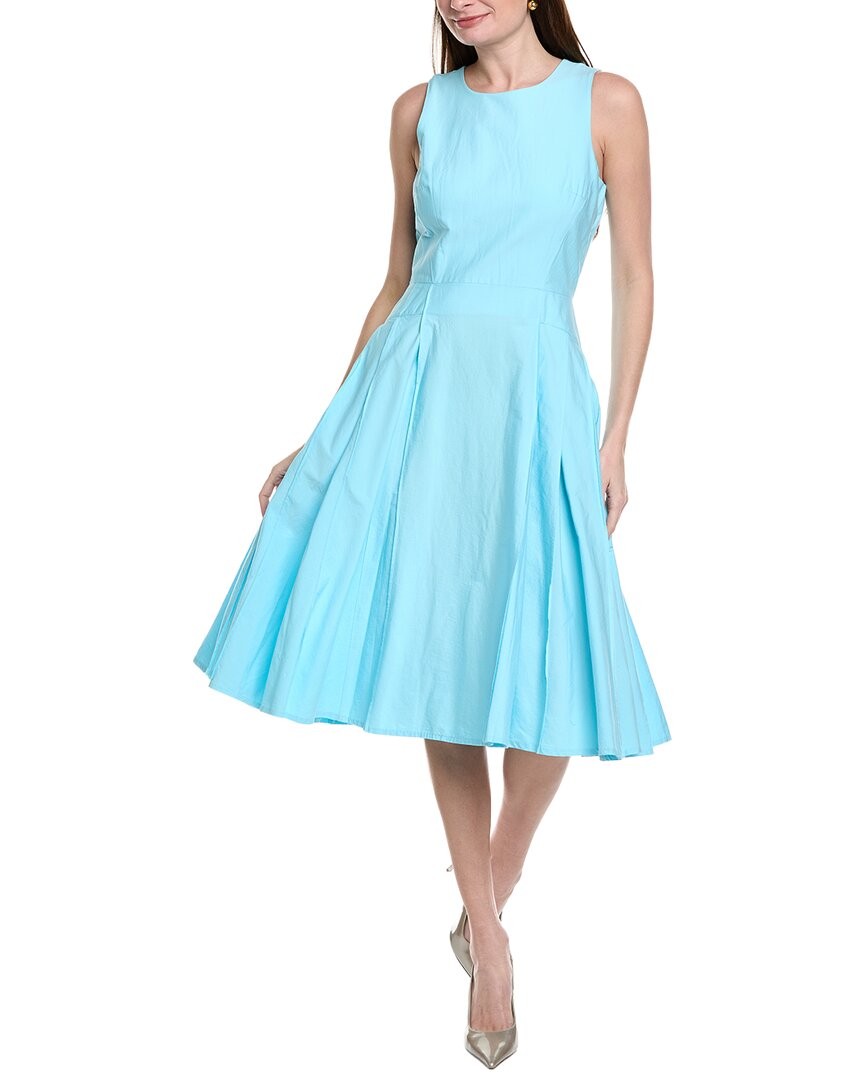 Frances Valentine Monique Dress Women's Blue M | eBay