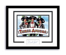 Three Amigos Martin Short Autographed Signed 11x14 Framed Photo ACOA