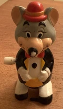 Vintage CHUCK E. CHEESE PIZZA TIME THEATER WIND UP TOY 1992 Rare  Works