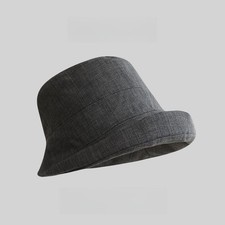 Damen Eimerhut Anglerhut Kappe Breite Krempe Sonnenhut Polyester One Size