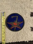 Vintage WW2  7th US air force Air corps bullion patch theater made Military