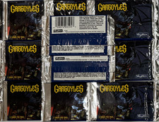 1995 SkyBox, Gargoyles Trading Cards, Lot of 11 Sealed Packs, Vintage, Disney