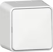 Gira 310613 Wippschalter, 10 Ax, 250 V~, Aus-Wechselschalter, IP20, Weiß