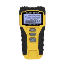 VDV526-200 LAN Scout Jr. 2 Ethernet Cable Tester for CAT5e, CAT6/6A RJ45