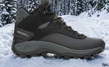 Merrell Men’s Thermo Kiruna 2 Mid Waterproof Insulated Snow Boots Black Sz 10