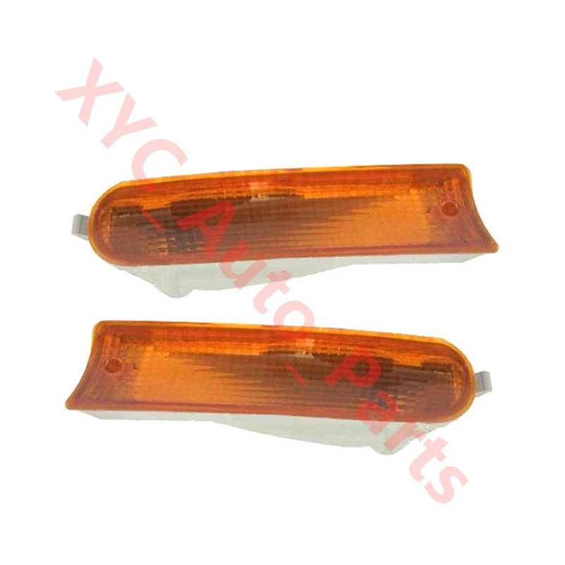 1 par de faros antiniebla de parachoques delantero ámbar L&R para Toyota RAV4 1995-1997 Foto 2 de 4