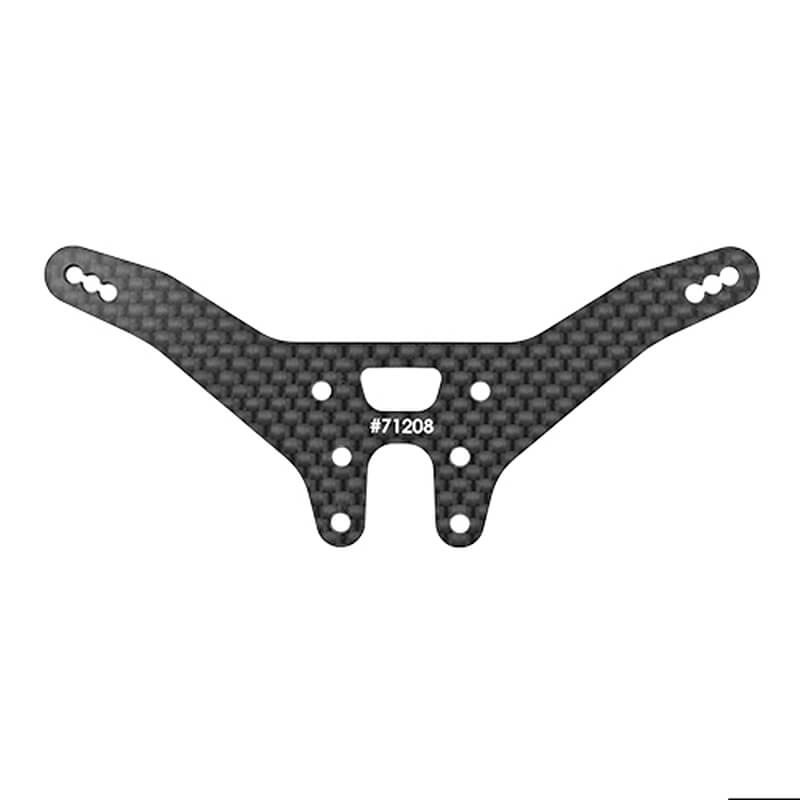 Team Associated RC10T7 Rear Shock Tower, Carbon Fibre