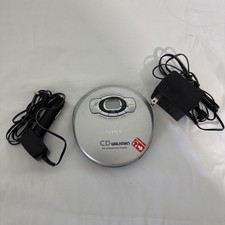 Vintage Sony D-EJ611 CD Walkman G Protection Discman Portable Gray