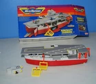 1988 Micro Machines Aircraft Carrier original 6416 100% complete in Box! Nice!