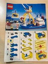 Lego® Legoland 6541 Containerhafen von 1991 - nur Bauanleitung