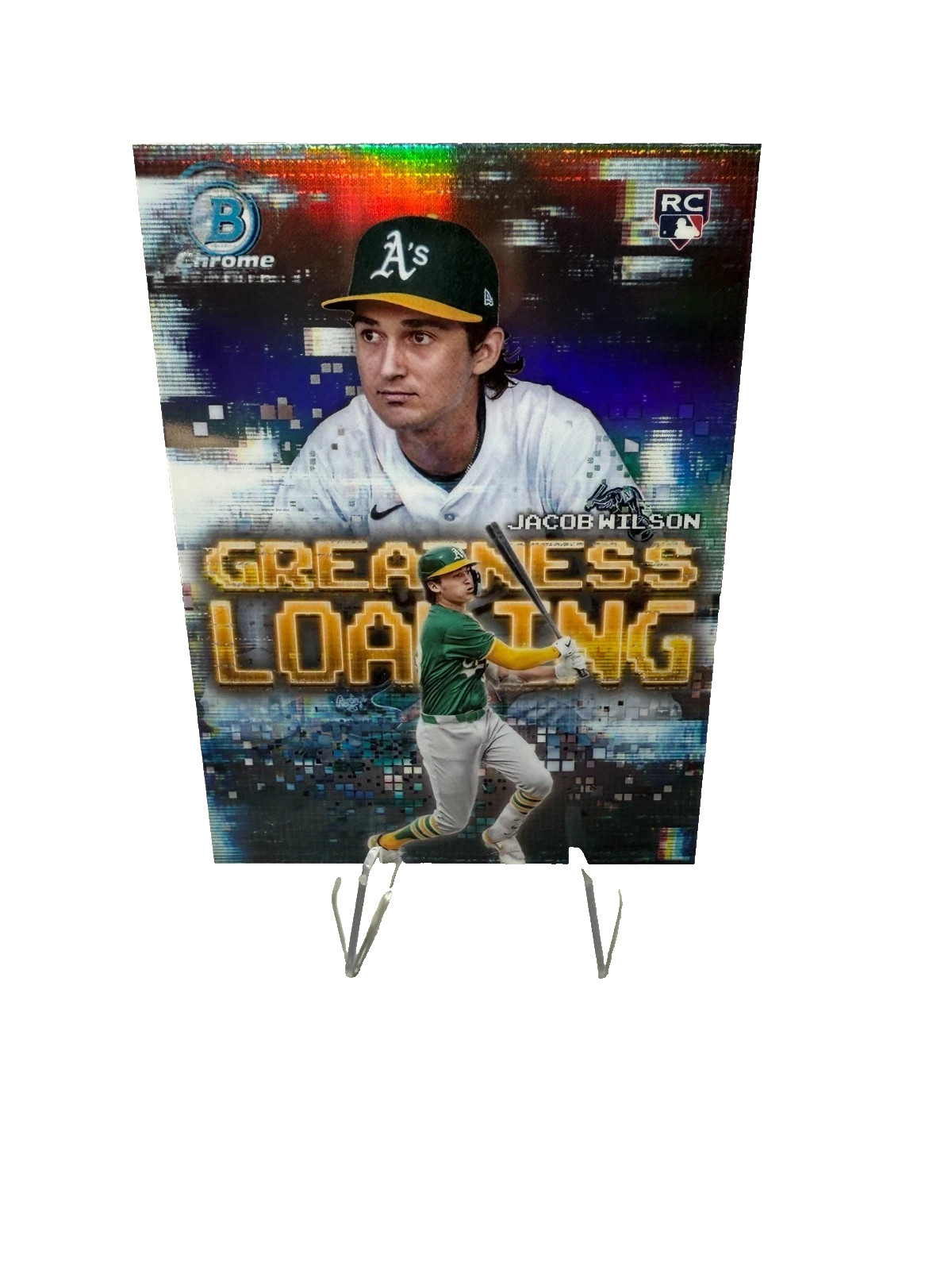 Jacob Wilson 2025 Bowman Chrome Greatness Loading RC #GL-16 Athletics