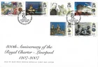 2007 Isle of Man 800th Anniv of the Royal Charter of Liverpool First Day Cover