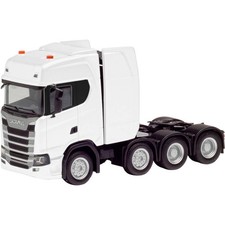 Herpa 308601-004 H0 LKW Modell Scania CS20 Hochdach Schwerlastzugmaschine 4achs