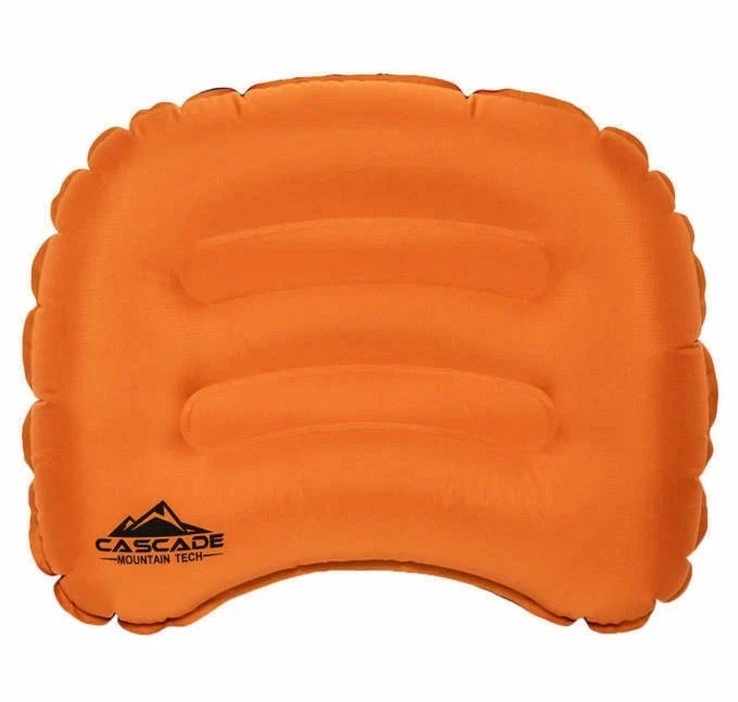 Cascade Mountain Tech, Inflatable Sleeping Pad with Pillow Outdoor Camping New - Image 4 of 4