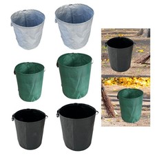 Wiederverwendbare Gartenlaubtasche mit Griffen, gewebter Stoff, Pool- und