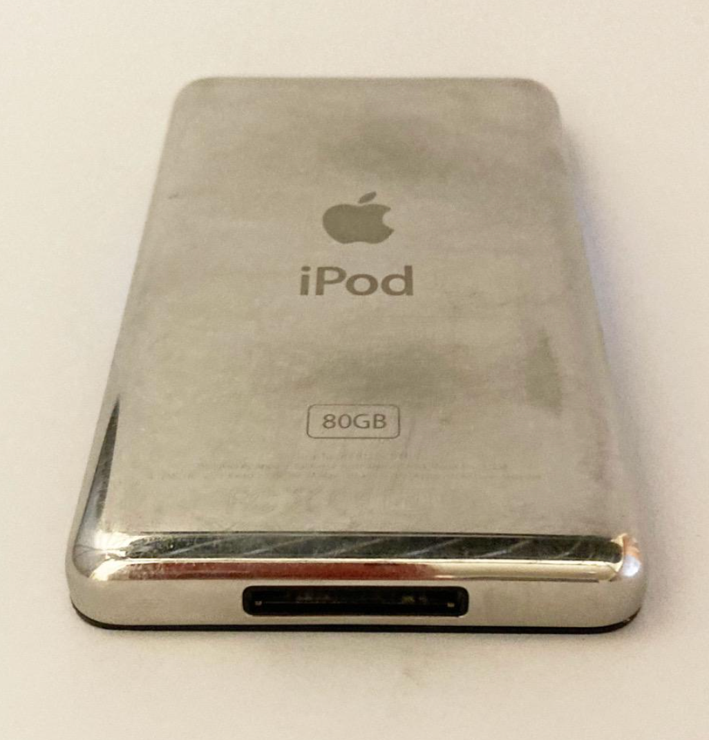 Apple IPod Classic 6th Generation 80GB MB147J Black Good Condition