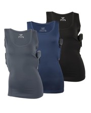 Lilcreek Women's Concealment Tank Top 3 Pack,Undercover Concealed Gun Holster Sh