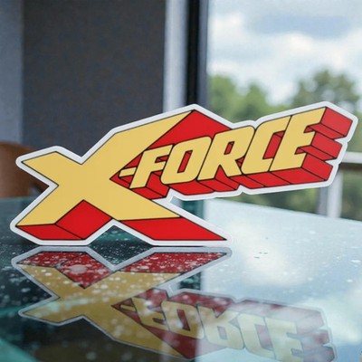 Marvel Comics X-Force 3D PRONTED LOGO X-Men 90s Superhero