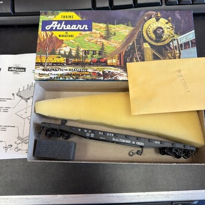 33/ Athearn HO Scale Baltimore & Ohio Car Kit #1392 OVP, Unmontiert